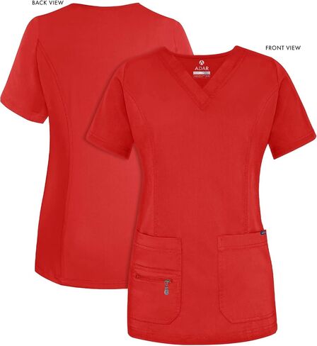 Adar Pro Scrubs for Women - Elevated V-Neck Scrub Top in Kuwait