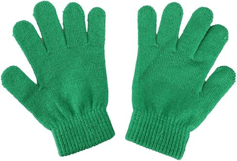 Zelda Fleece Boy's Knitted Cuff Hat with Gloves Set Multicolored in Saudi Arabia