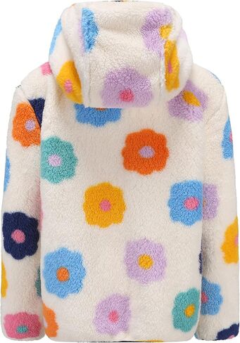 BTPEIHTD Girl's Soft Fleece sherpa Jacket Full Zip Hoodie in Kuwait