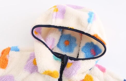 BTPEIHTD Girl's Soft Fleece sherpa Jacket Full Zip Hoodie in Kuwait