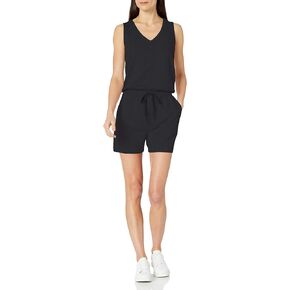 Amazon Essentials Women's Studio Terry Fleece Romper