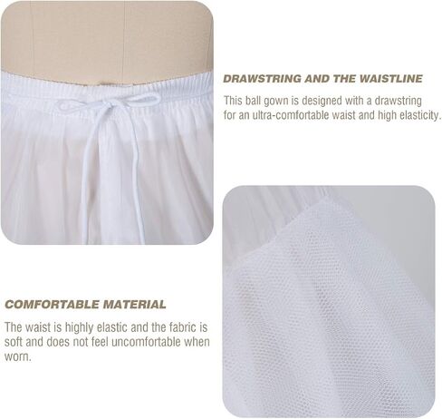 VeMee Women Wedding Petticoat Crinoline Underskirt Slips Underskirt for Women in Kuwait