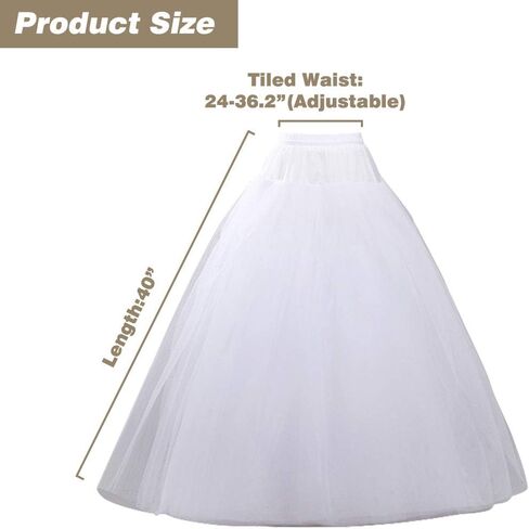 VeMee Women Wedding Petticoat Crinoline Underskirt Slips Underskirt for Women in Kuwait