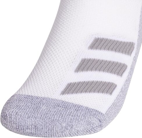 adidas Kids-Boy's/Girl's Cushioned Angle Stripe Low Cut Socks (6-Pair) in Saudi Arabia