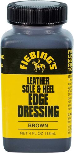 Leather Sole & Heel Brown Edge Dressing, 4 Oz. - Gloss Shoe Dressing in Saudi Arabia