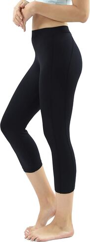 Private Island Women UPF50+ Capri Leggings Swimsuit Pants Beach Bathing Swim Rash Guard Bottom (RLCP) in Kuwait