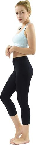 Private Island Women UPF50+ Capri Leggings Swimsuit Pants Beach Bathing Swim Rash Guard Bottom (RLCP) in Kuwait