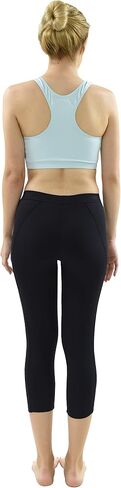 Private Island Women UPF50+ Capri Leggings Swimsuit Pants Beach Bathing Swim Rash Guard Bottom (RLCP) in Kuwait