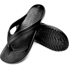 Temi Women's Flip Flops,Soft Lightweight Sandals for Women Anti Slip Casual Slippers Shower Beach Pool Bathroom Flat Slides Shoes