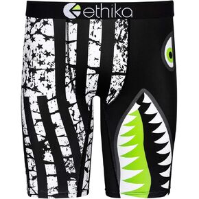 Ethika Boys Staple Boxer Brief | Bomber Black Flag in Saudi Arabia