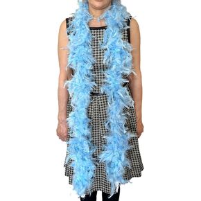 Ray Feather Chandelle Feather boas, 45g 6.6ft for Party Dancing Wedding Decoration Halloween Christmas Costume Dress Up
