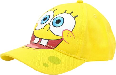Nickelodeon Spongebob SqaurePants Yellow Adjustable Baseball Cap Unisex Toddlers in Saudi Arabia