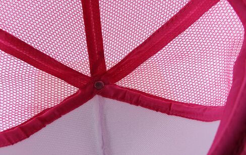 قبعة بتصميم وجه مبتسم للاطفال الصغار، قبعات سائق شاحنة نيون شبكية مع رقعة ابتسامة ترتر، قبعة بيسبول للاولاد والبنات in Kuwait