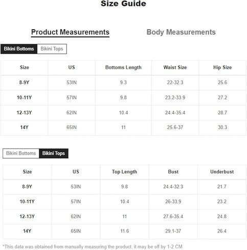 طقم بيكيني من قطعتين للفتيات من Milumia مزود بحلقة ربط وحزام سباغيتي لباس السباحة in Kuwait