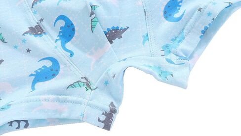 CHUNG Toddler Little Boys Underwear Soft Modal+ Cotton Boxer Briefs Pack of 4/5/10 Dinosaur 2-9Y in Kuwait