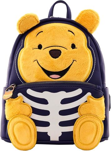 حقيبة ظهر Loungefly Disney: حقيبة ظهر صغيرة من Winnie The Pooh Skeleton Cosplay، حصريًا من Amazon in Kuwait