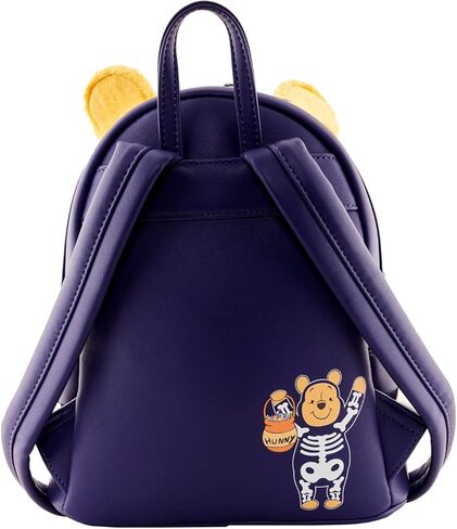 حقيبة ظهر Loungefly Disney: حقيبة ظهر صغيرة من Winnie The Pooh Skeleton Cosplay، حصريًا من Amazon in Kuwait