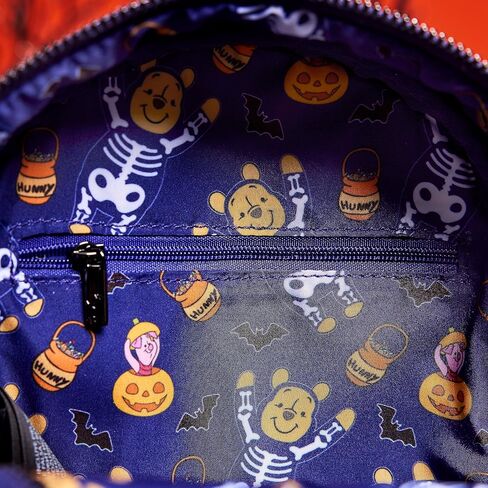 حقيبة ظهر Loungefly Disney: حقيبة ظهر صغيرة من Winnie The Pooh Skeleton Cosplay، حصريًا من Amazon in Kuwait