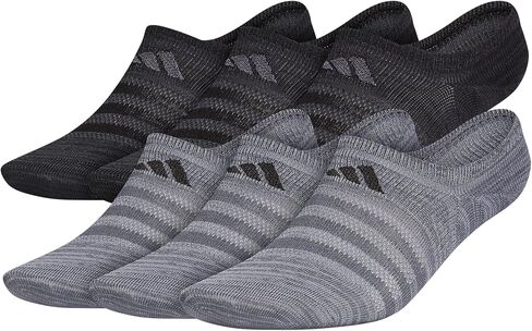 جوارب Adidas Superlite Super No Show للرجال (6 أزواج) Super No Show Socks (عبوة من 6) in Saudi Arabia