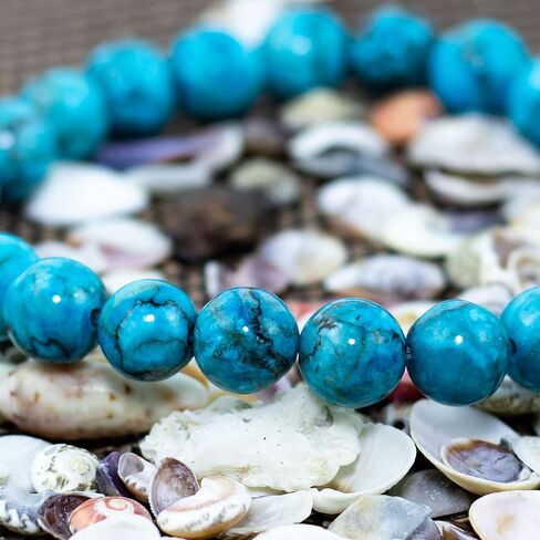 DAZCOLO Natural Gemstone Bracelet 7.5 In Stretch Gems Stones 8mm (0.31") Round | Beads Healing Crystals Quartz | Chakra Bracelet | Y2K | Bracelets for Women Men Girls Gifts (Unisex) in Saudi Arabia