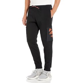 adidas Men's Essentials Brandlove Fleece Pants