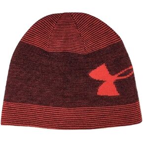 Under Armour Men's Billboard 2.0 Beanie, Martian Red (646)/Black, One Size