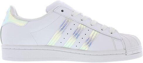 adidas Originals Superstar Sneaker, White/Core White/Black, 5 US Unisex Big Kid in Saudi Arabia