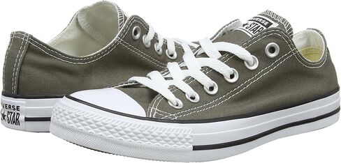 Converse Women's Chuck Taylor All Star Seasonal Ox Charcoal Basketball Shoe 5.5 Women US in Saudi Arabia