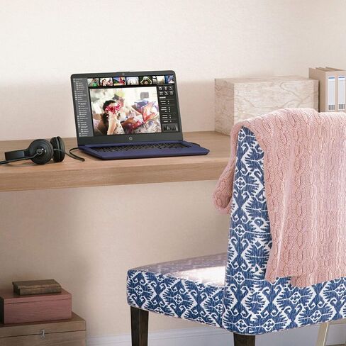 2022 Newest HP Stream 14" HD Laptop, Intel Celeron N4020(up to 2.8GHz), 8GB RAM, 128GB Space(64GB eMMC+64GB Card), 1-Year Office 365, WiFi, HDMI, USB-C, Webcam, Bluetooth, Windows 11S, Black+JVQ MP in Kuwait