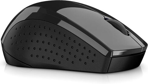 HP X3000 G3 Wireless Mouse - Black, 15-Month Battery, Side Grips for Control, Travel-Friendly, Blue LED, Powerful 1600 DPI Optical Sensor, compatible with Wins PC/Laptop, Mac, Chromebook (683N7AA#ABL) in Saudi Arabia