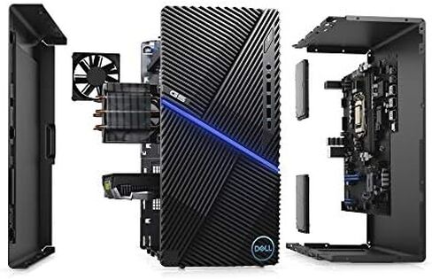 Dell G5 Gaming Desktop, Intel Core i7-9700, NVIDIA GeForce RTX 2060 6GB GDDR6, 512GB SSD Storage, 16GB RAM, i5090-7166GRY-PUS in Saudi Arabia