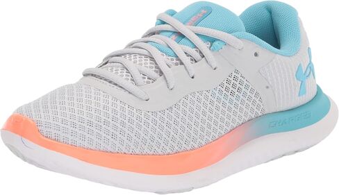 Under Armour Women's Charged Breeze Running Shoe, Halo Gray (101)/Fresco Blue, 5.5 in Saudi Arabia