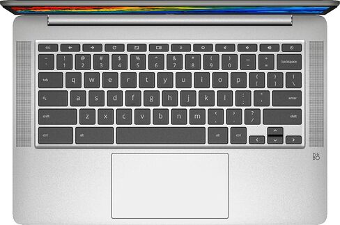 أحدث HP Chromebook 14 بوصة، معالج Intel Pentium Silver N5000 رباعي النواة يصل إلى 2.70 جيجا هرتز، ذاكرة 4 جيجابايت، تخزين SSD 64 جيجابايت، كاميرا ويب، واي فاي، بلوتوث، نظام تشغيل Chrome (متجدد) (14 بوصة/ N5000/ 64 جيجابايت) in Kuwait