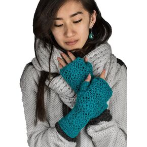 Arm Warmers Women, Warm Winter 100% Wool Hand Knit Crochet hand warmers gloves, wrist warmers women, Knit Fingerless gloves in Kuwait