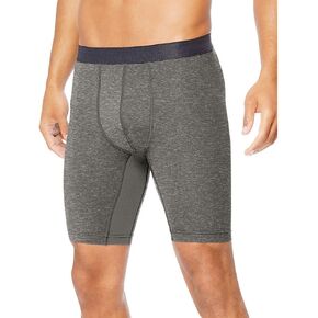 Hanes Sport Men's Compression Shorts, Men's Performance Compression Shorts, Men's Athletic Shorts, Gym Shorts for Men, 9" in Saudi Arabia