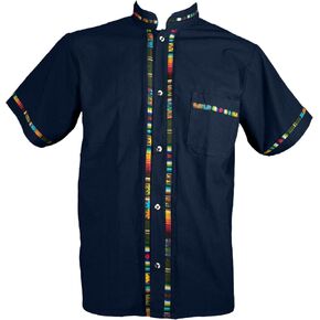 Men's Short Sleeve Mexican Guayabera Shirts Made in Mexico, Multiple Colors in Saudi Arabia