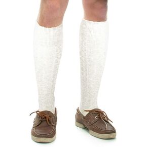 Long Embroidered German Bavarian Socks Lederhosen Socks for Traditional Oktoberfest Outfit Costume Trachten