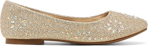 DREAM PAIRS Nina-100 أحذية رسمية للفتيات أحذية باليه كلاسيكية in Kuwait
