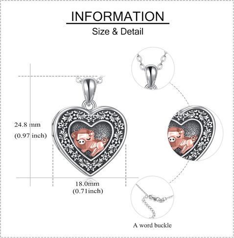 Pig Necklace S925 Sterling Silver Origami Pig Necklace for Women in Saudi Arabia