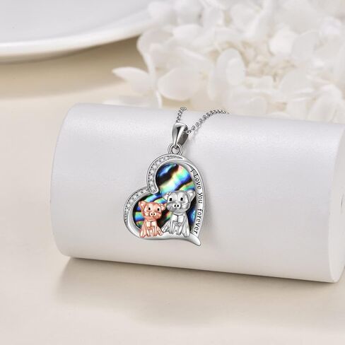 Pig Necklace S925 Sterling Silver Origami Pig Necklace for Women in Saudi Arabia