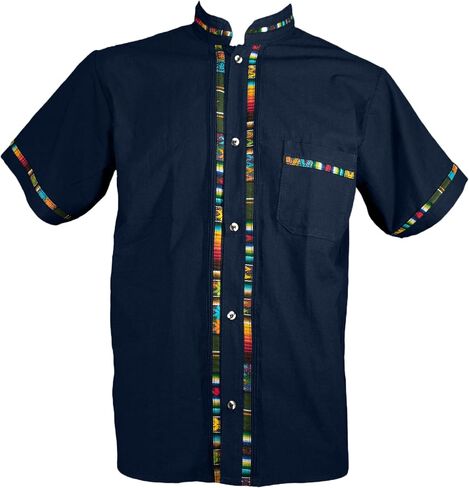 Men's Short Sleeve Mexican Guayabera Shirts Made in Mexico, Multiple Colors in Kuwait