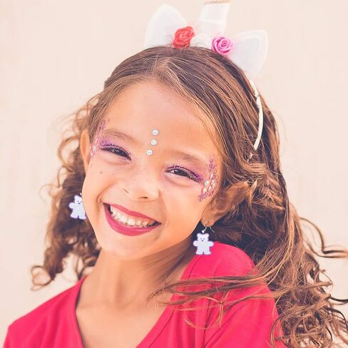 bomogle 30 زوجًا من الأقراط اللطيفة والغريبة للنساء أقراط kawaii بما في ذلك فلامنغو قوس قزح بطة غائر الدب زجاجة ماء بيتزا فرايز فطر محارة قطرة متدلية مجموعة أقراط للفتيات in Kuwait