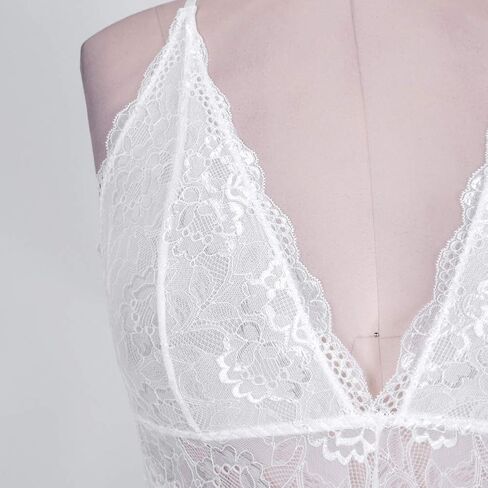 XAKALAKA المرأة زائد حجم الدانتيل ارتداءها تيدي الملابس الداخلية قطعة واحدة بيبي دول كلوبوير S-XXXXL in Kuwait