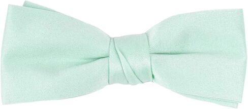 Boy's Poly Satin Banded Clip On Bow Ties in Saudi Arabia