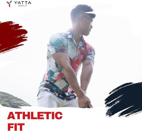 قمصان بولو الجولف عالية الأداء من YATTA Golf - للرجال in Kuwait