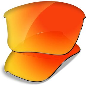 عدسات بديلة مستقطبة من Dynamix + مجموعة مطاطية لسترة Oakley Flak مقاس XLJ - أسود خالص in Kuwait