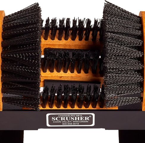 Scrusher - Shoe/Boot Brush & Scrubber - The Deluxe Scrusher Boot & Shoe Cleaner, Weather Resistant Boot Scrubber in Kuwait