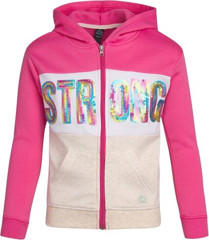 RBX Girls' Jogger Set - 2 Piece Fleece Sweatshirt and Sweatpants Sweatsuit Set (4-12) in Saudi Arabia