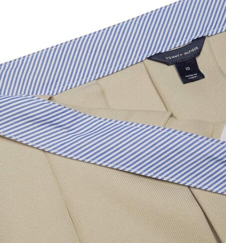 Tommy Hilfiger Solid Box Pleat Skirt, Kids School Uniform Clothes for Little & Big Girls in Saudi Arabia