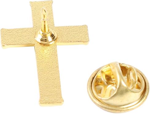 Gold Cross Lapel Pins, Enamel Pin Set (1 in, 12 Pack) in Saudi Arabia